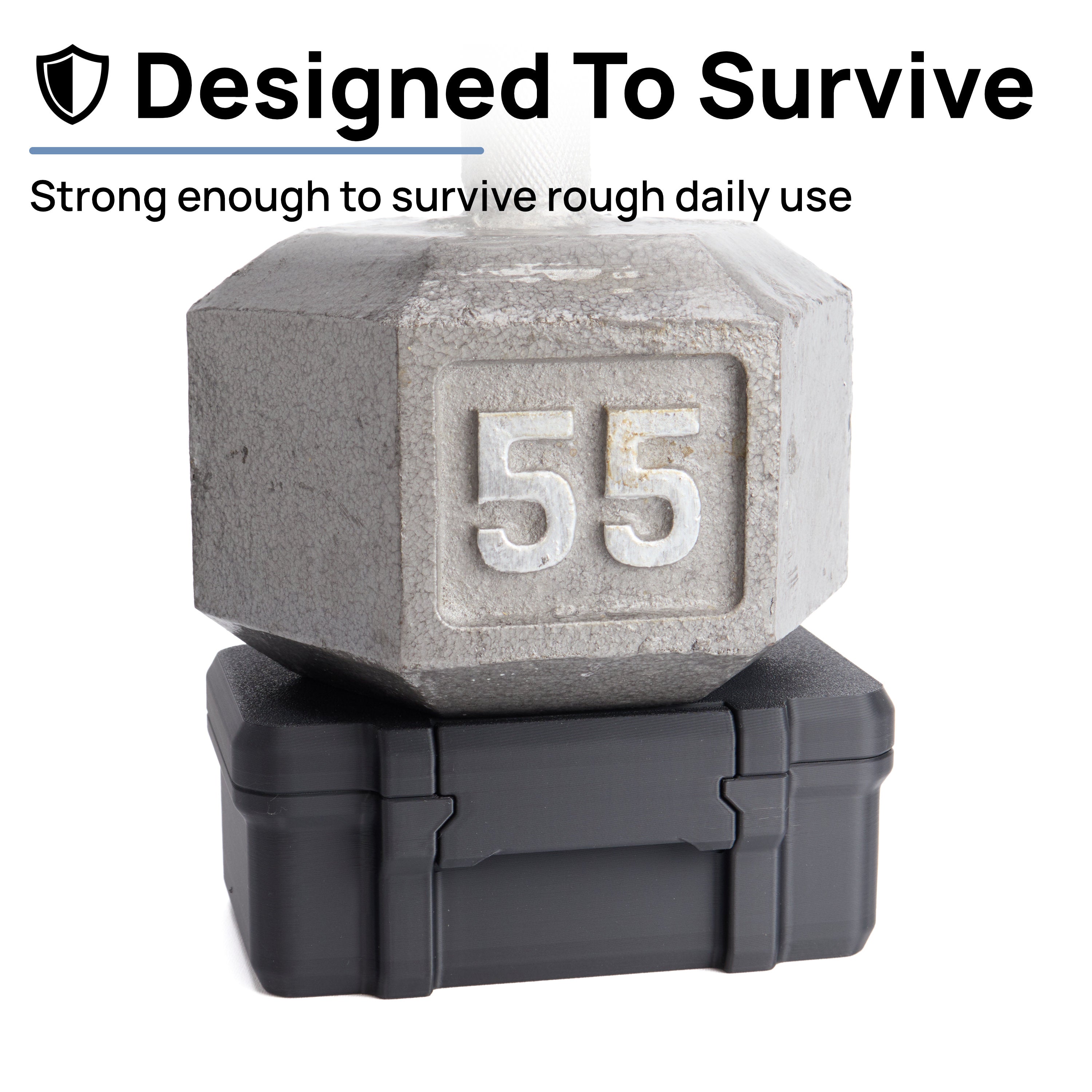10ml Three Vial Case | Plus Room for Syringes and Alcohol Wipes