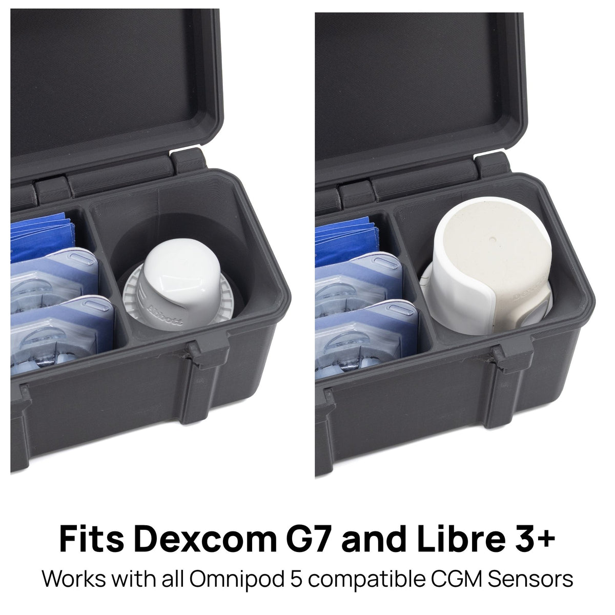 Omnipod and CGM Sensor Combo Case