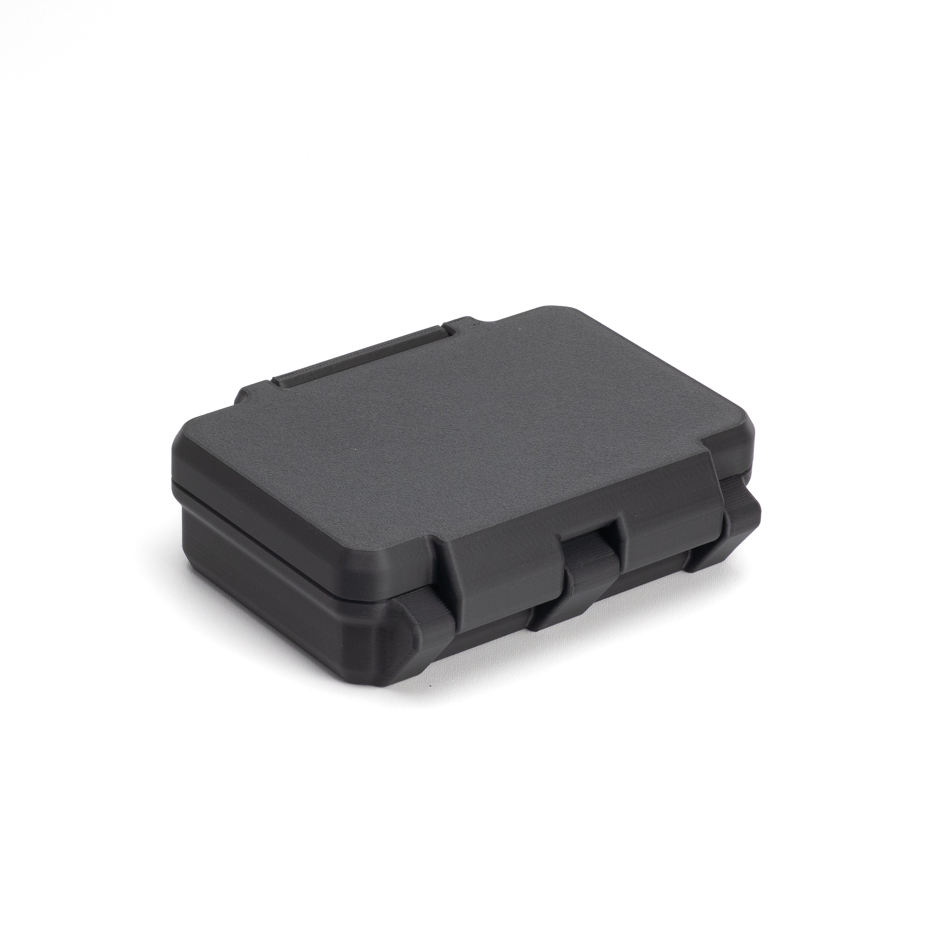 3ml Six Vial Peptide Travel Case | Plus 30ml Bacteriostatic Water and Syringe Compartments