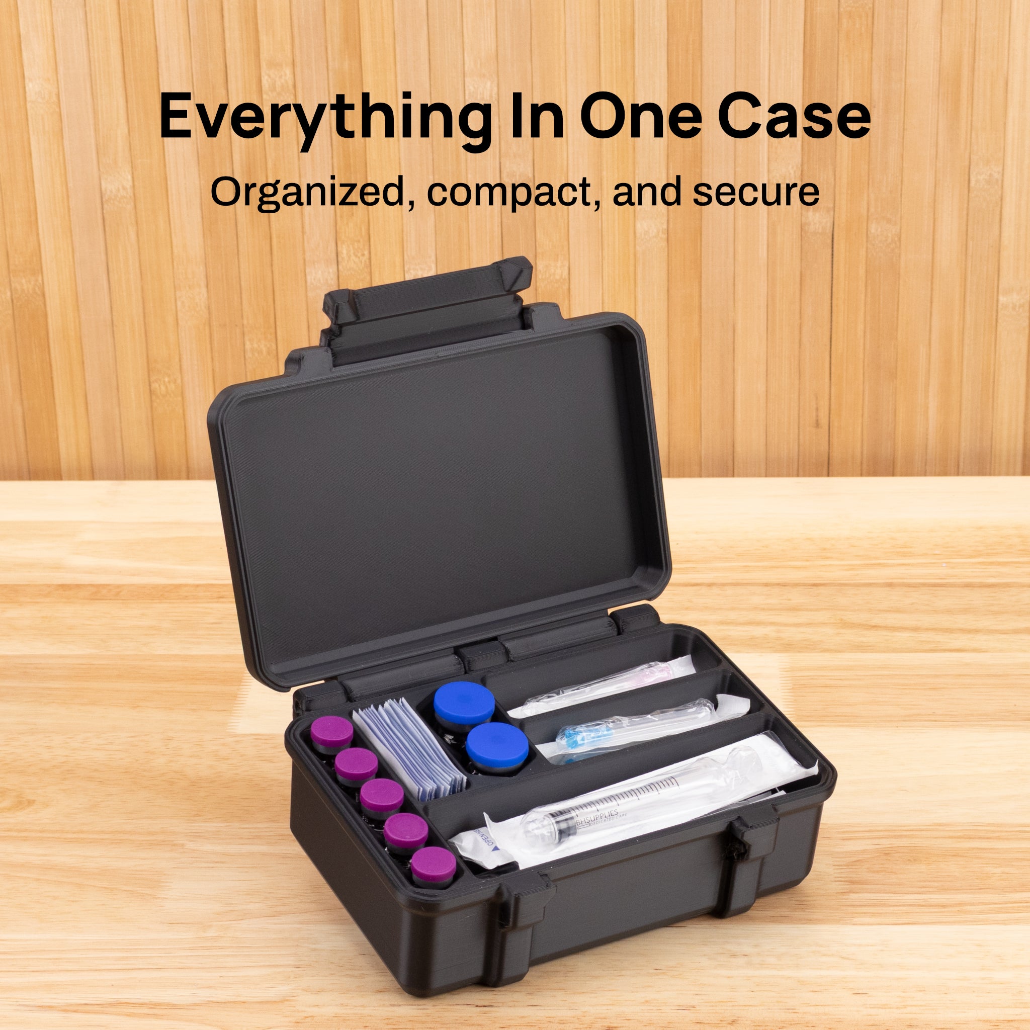 TRT and Peptide All-In-One Travel Case
