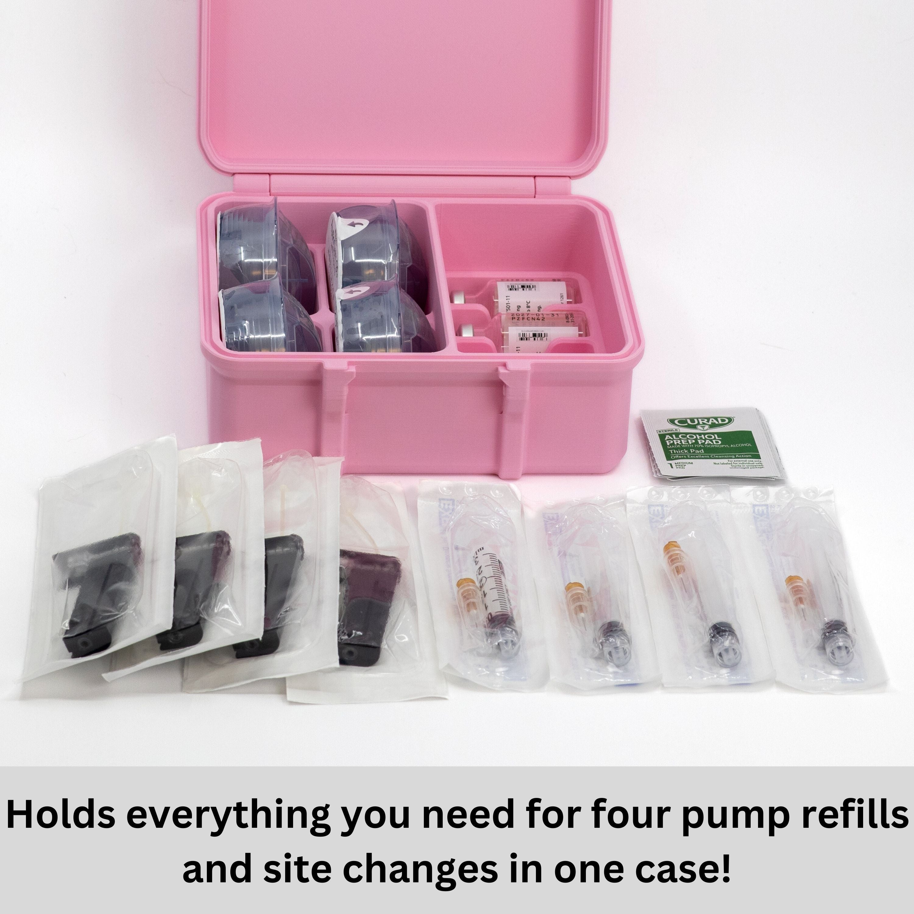 Large Tandem T-Slim and Mobi Travel Case | 4 Autosoft Infusion Set Site Changes