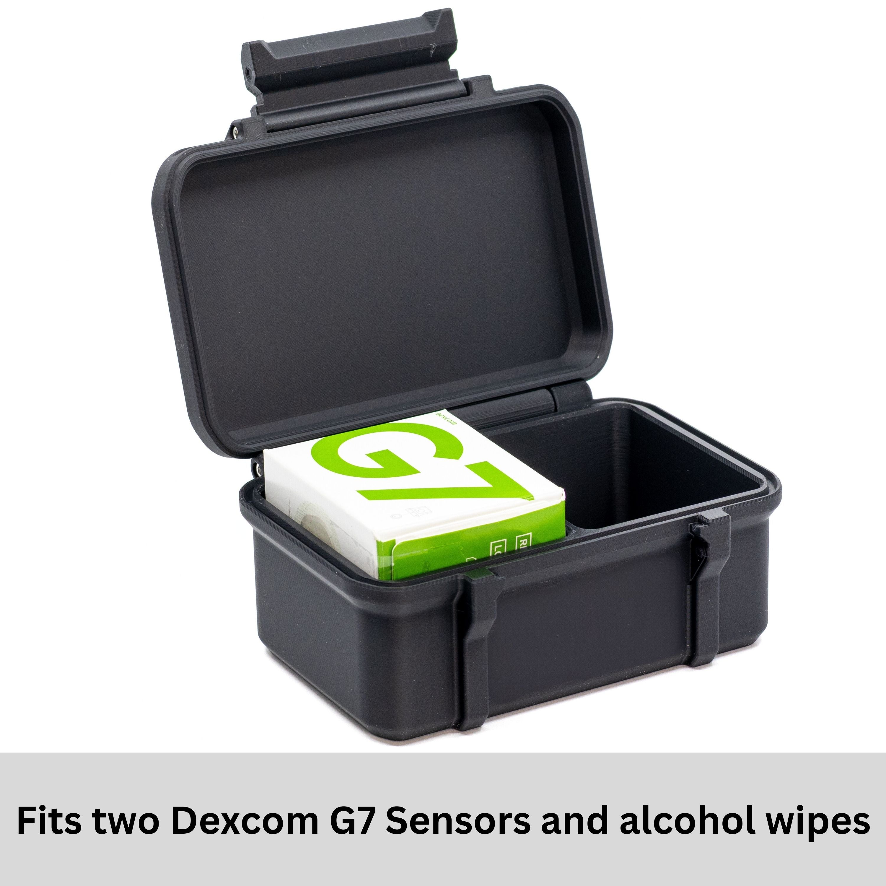 Dexcom G7 Travel Case | Two Sensors and Skin Prep Wipes