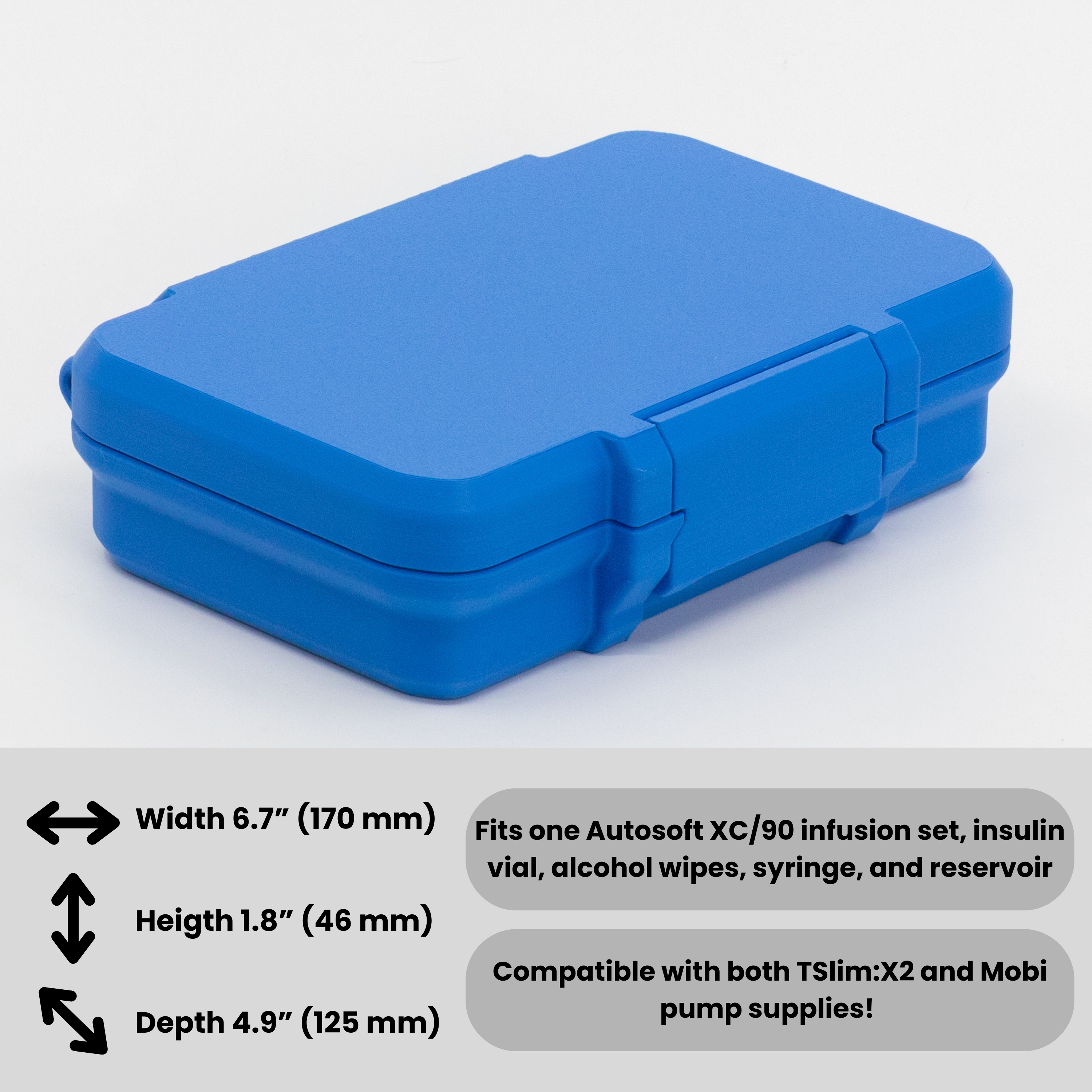 Tandem T-Slim and Mobi Emergency Case | Autosoft Infusion Sets