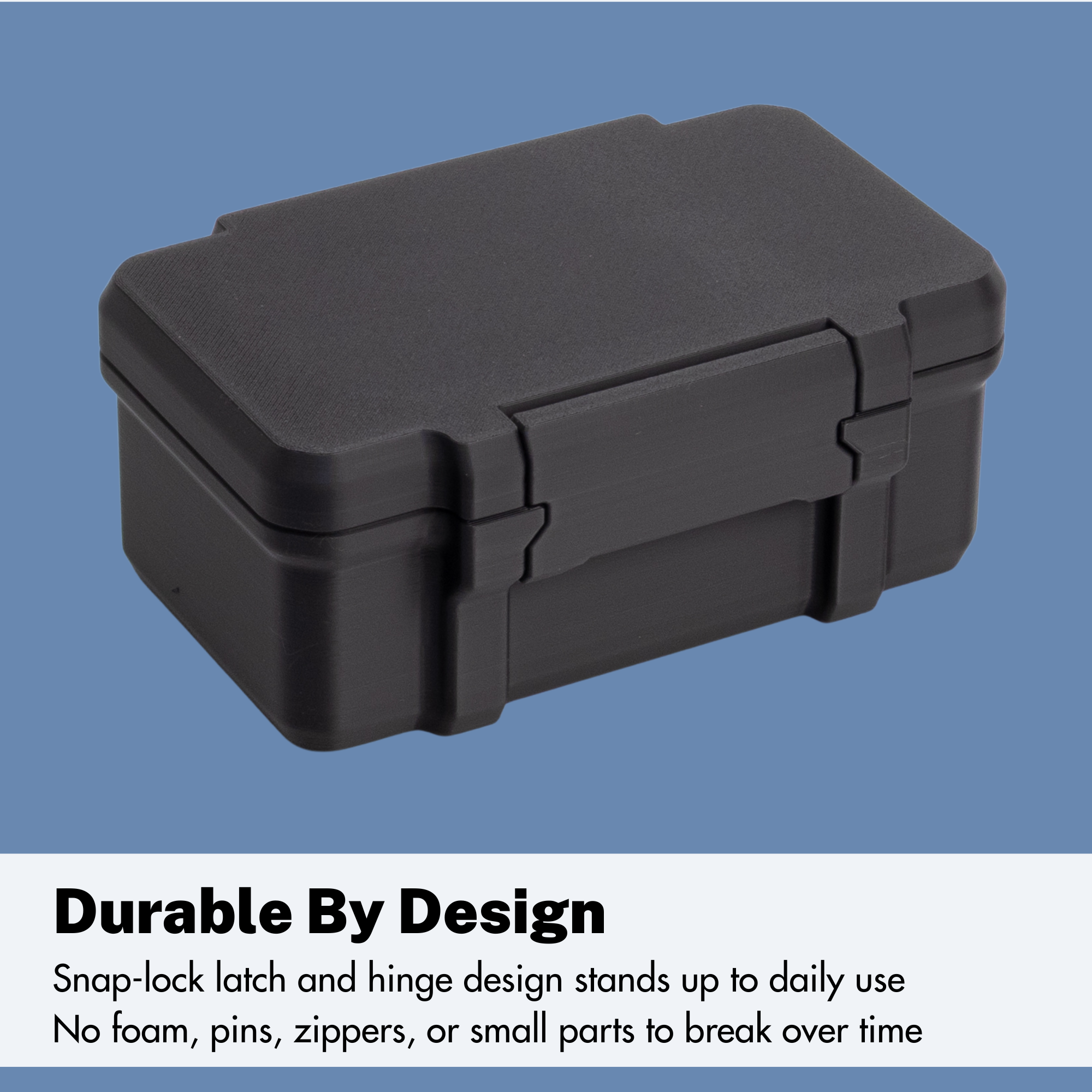 10ml Three Vial Case | Plus Room for Syringes and Alcohol Wipes