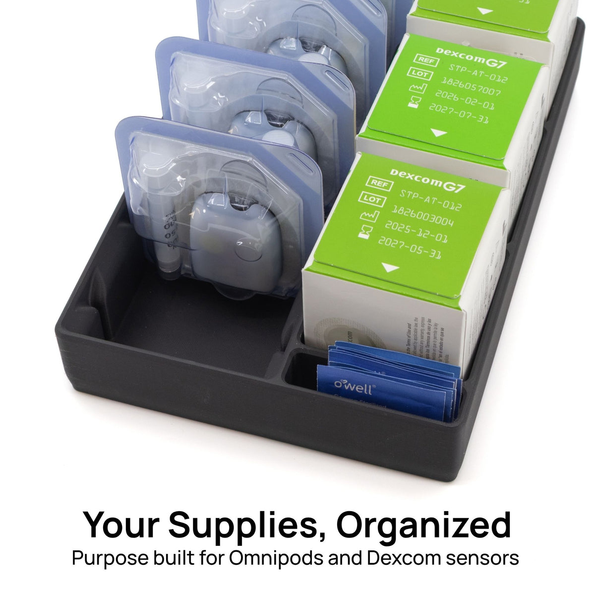 Omnipod and CGM Organizer (For Dexcom and Libre)