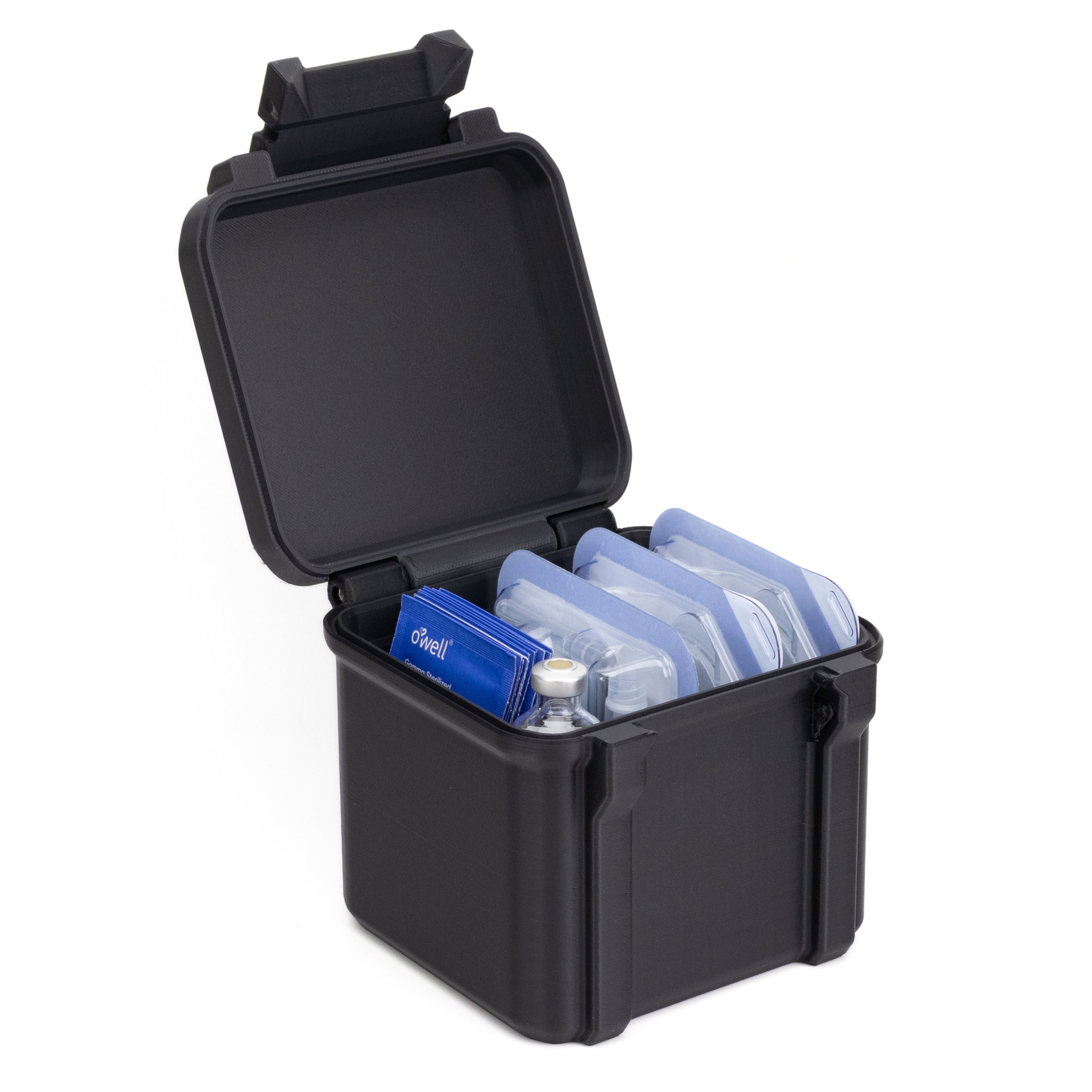 XL 3 Pod Omnipod and Insulin Vial Travel Case