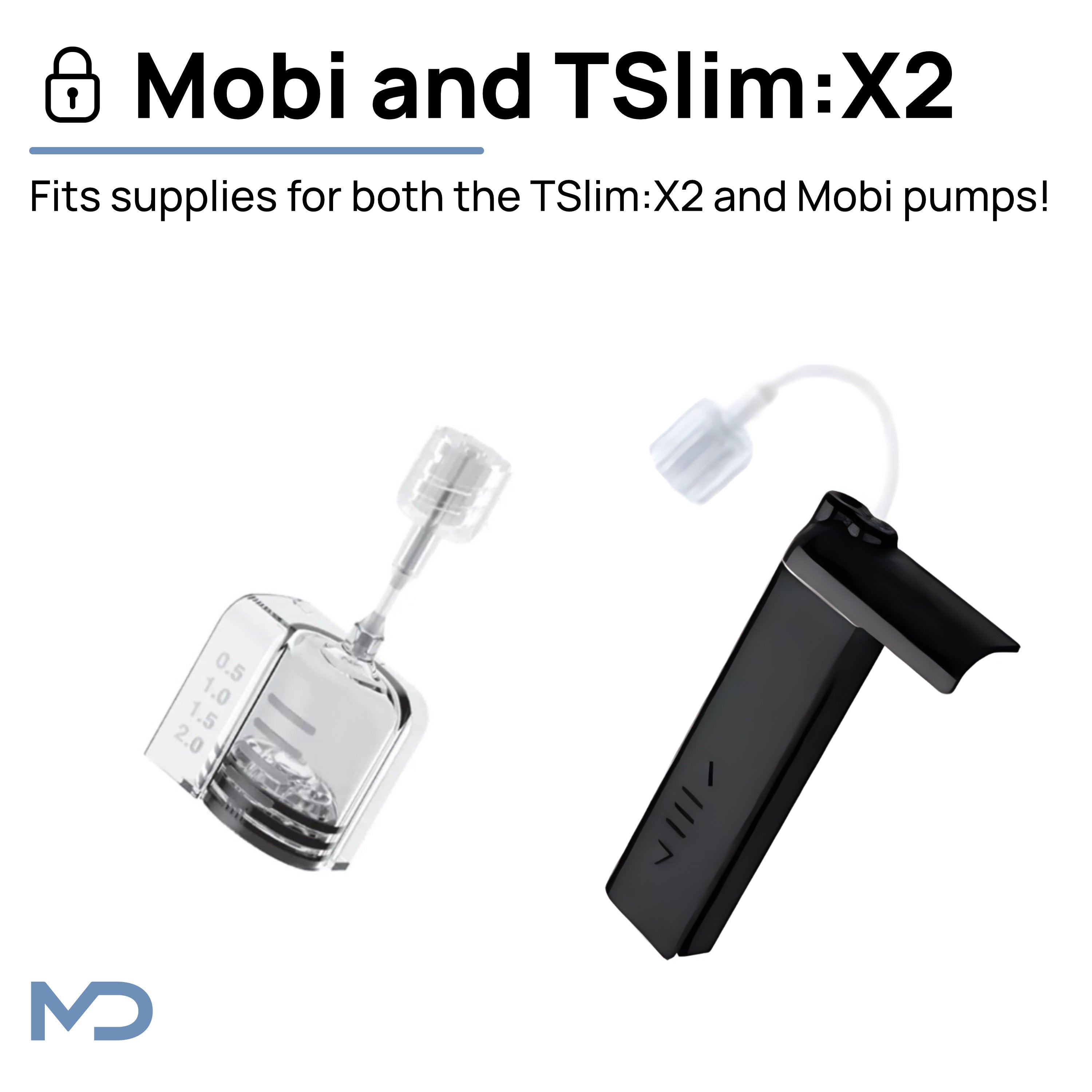 Tandem AutoSoft T-Slim and Mobi Pump Supply Case