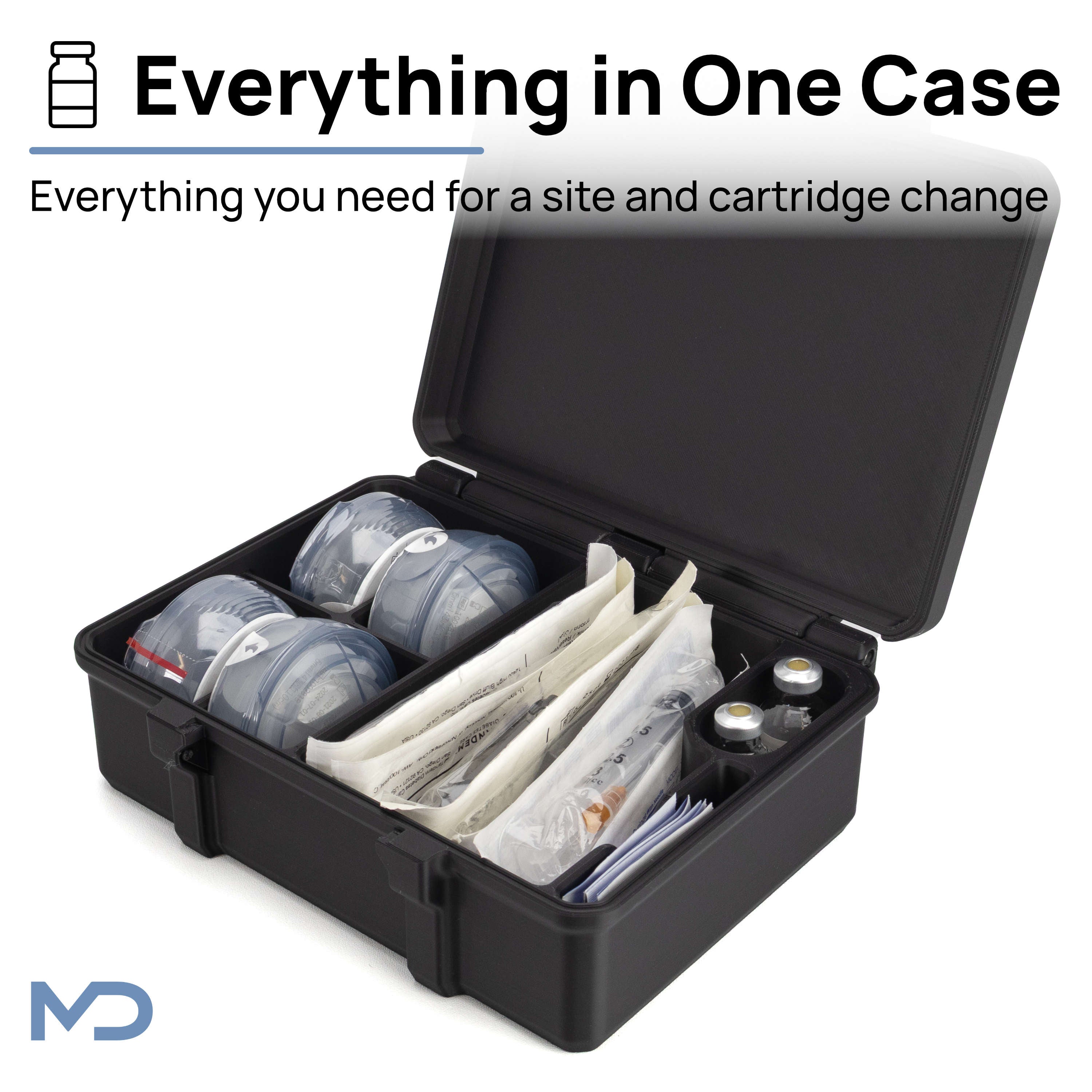 Tandem AutoSoft Quadruple T-Slim and Mobi Pump Supply Case