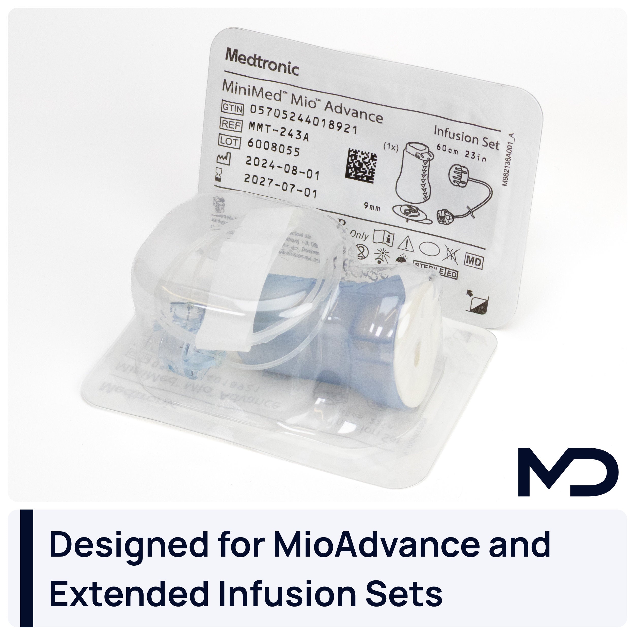 Medtronic MioAdvance Double Pump Supply Case
